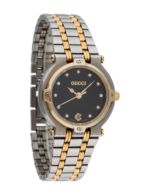 fake diamond gucci watch|gucci diamond watches for women.